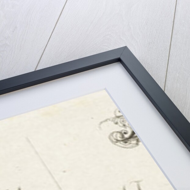 Journal with five vignettes and initial by Willem Bilderdijk