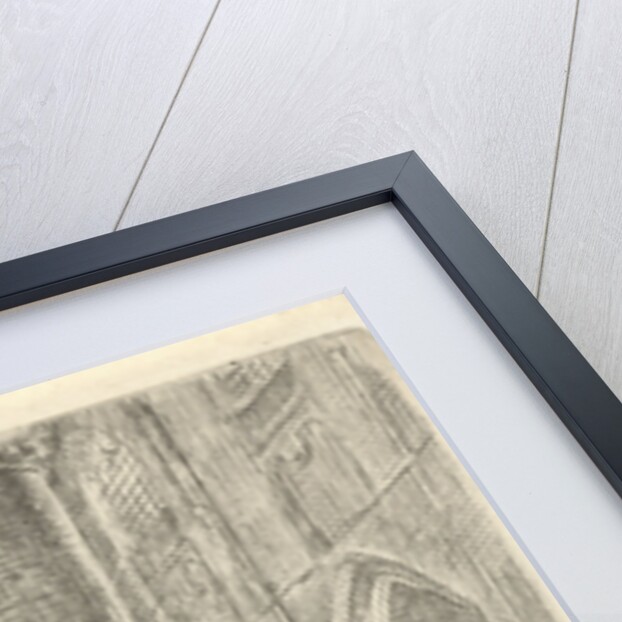 Church Interior with a boy and a seated woman by Adrianus Wilhelmus Nieuwenhuyzen