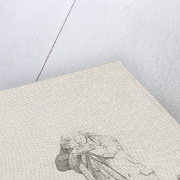 Beggar at a cemetery by Karel Frederik Bombled