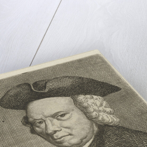 Portrait of Herman van Swanevelt by Ernst Willem Jan Bagelaar