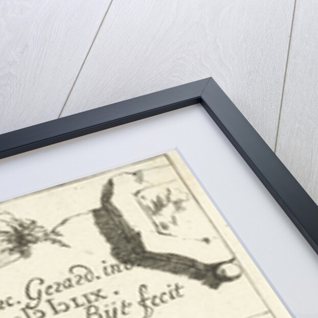 Bear near stone wall by Nicolaes Visscher I