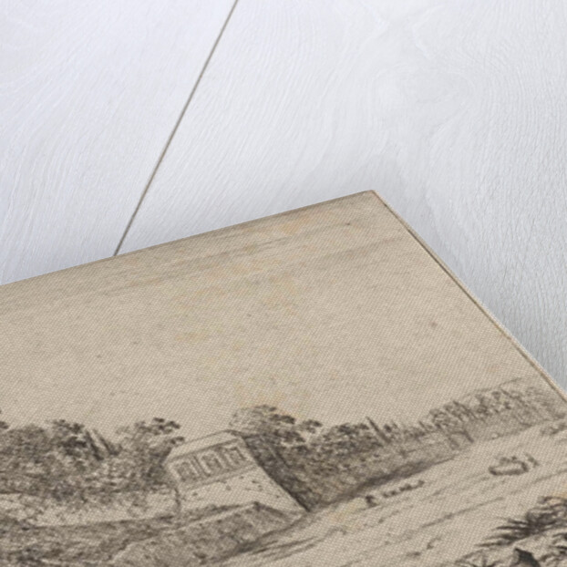 View of a church in Rome by Jan Baptist Weenix