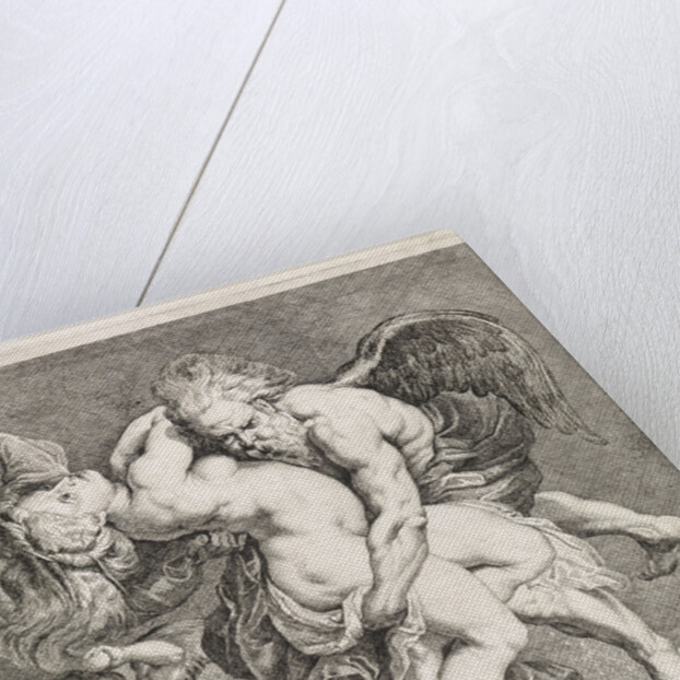 Boreas abducts Oreithyia by Philippe Lambert Joseph Spruyt