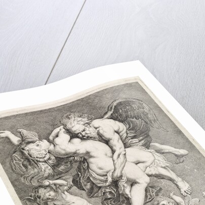 Boreas abducts Oreithyia by Philippe Lambert Joseph Spruyt