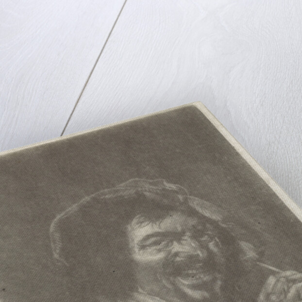 Man with a Pipe by Jan Verkolje I Petrus Staverenus