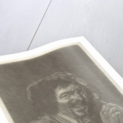 Man with a Pipe by Jan Verkolje I Petrus Staverenus