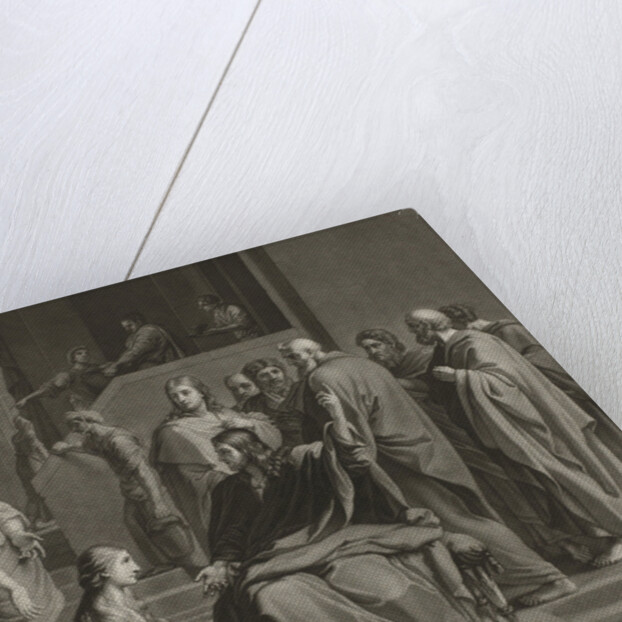 Christ with Martha and Mary by Evert Maaskamp