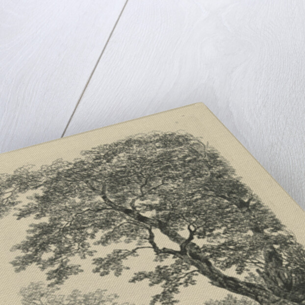 Travellers on a forest path by Remigius Adrianus Haanen