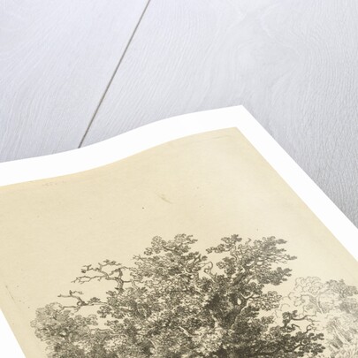 Characters on a forest path by Remigius Adrianus Haanen