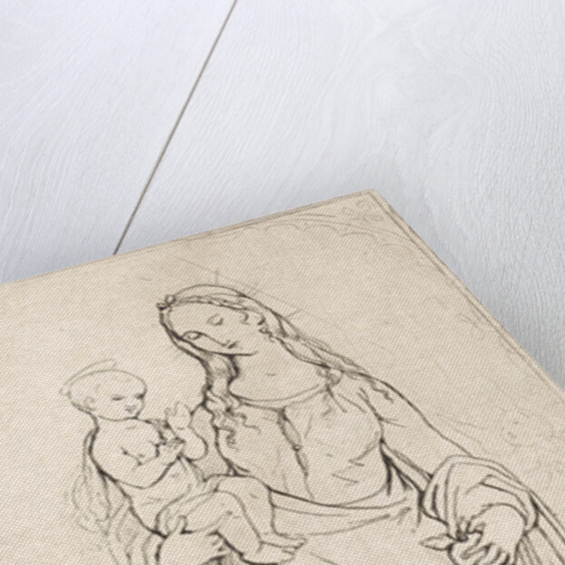 Virgin Mary and the Christ Child by Theodoor Schaepkens