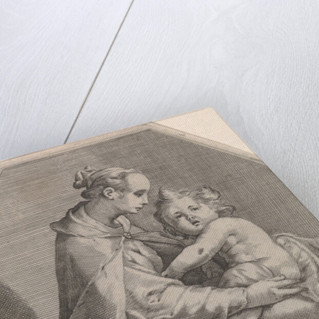 Mary with Child by Johan Fricius