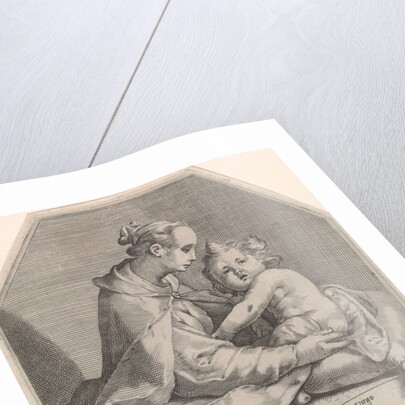 Mary with Child by Johan Fricius