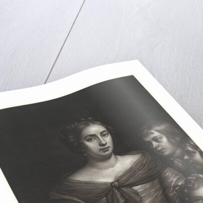 Portrait of a mother with four children by Wallerant Vaillant