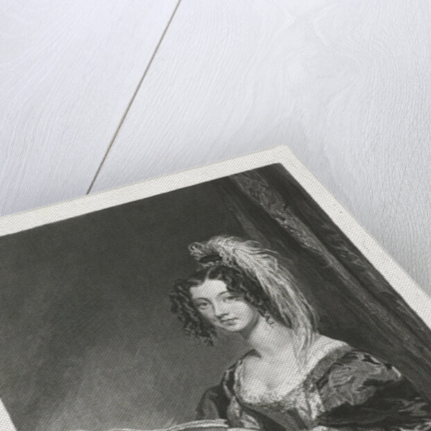 Lady before a piano by Charles Robert Leslie