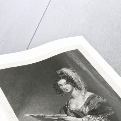 Lady before a piano by Charles Robert Leslie