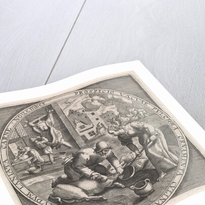 November: slaughter time by Maerten de Vos