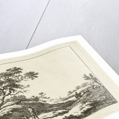 Travelers near water by Carel Lodewijk Hansen