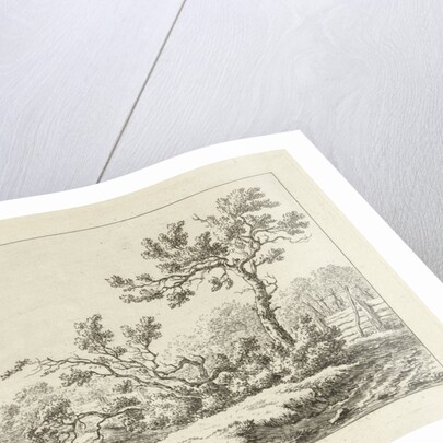 Wood gatherer by Carel Lodewijk Hansen