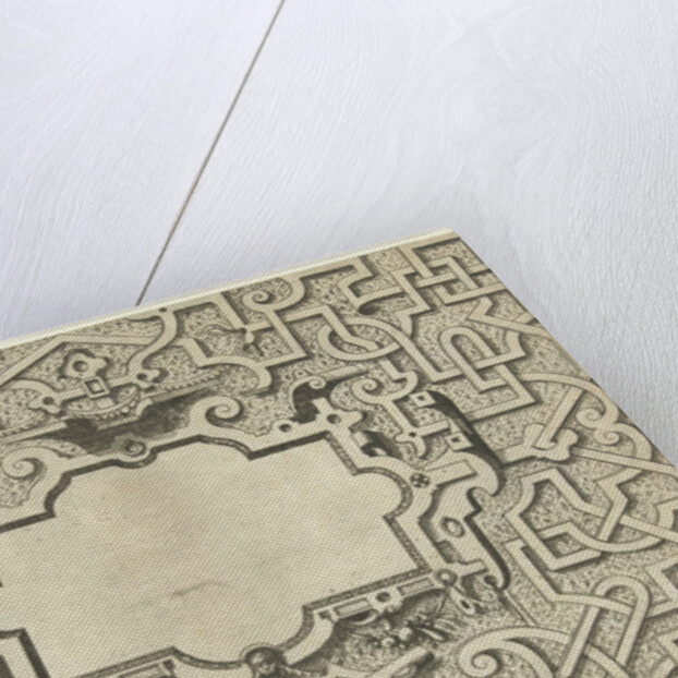 Cartouche by Hieronymus Cock