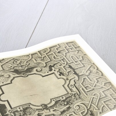 Cartouche by Hieronymus Cock