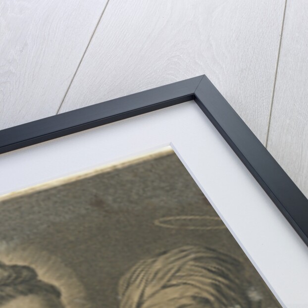 Mary with Child and John the Baptist as a child with Anna by Schelte Adamsz. Bolswert