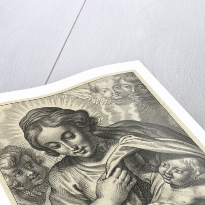 Mary with Child and cherubs by Peter Paul Rubens