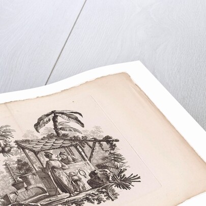 China, Chinese houses and people, I. Pillement inv. F.A. Aveline sc. Londen by I. Pillement, a Paris chez Basan. Francois Antoine Aveline by Jean Baptiste Pillement