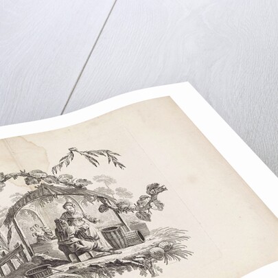 Chinese dwellings and figures. Suite of six prints. I. Pillement inv. F. A. Aveline sc. London by I Pillement, a Paris chez Bashan, France by Basan