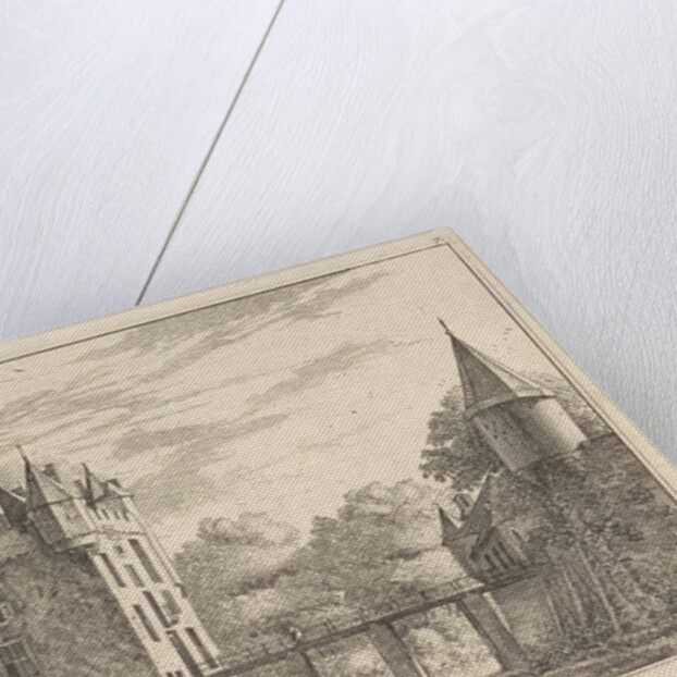 View of castle Doornenburg by A. de Haan