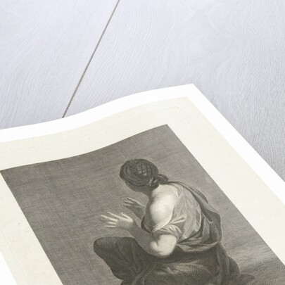 Seated woman by Albert Flamen