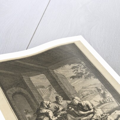 Feeding the hungry by Gerrit de Broen Sr.