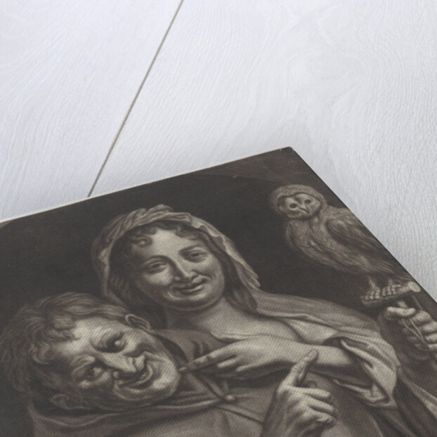 Man with owl in window by Jacob Jordaens I