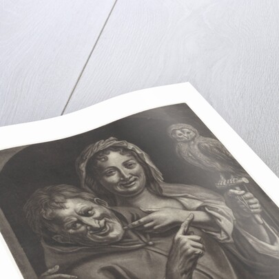 Man with owl in window by Jacob Jordaens I