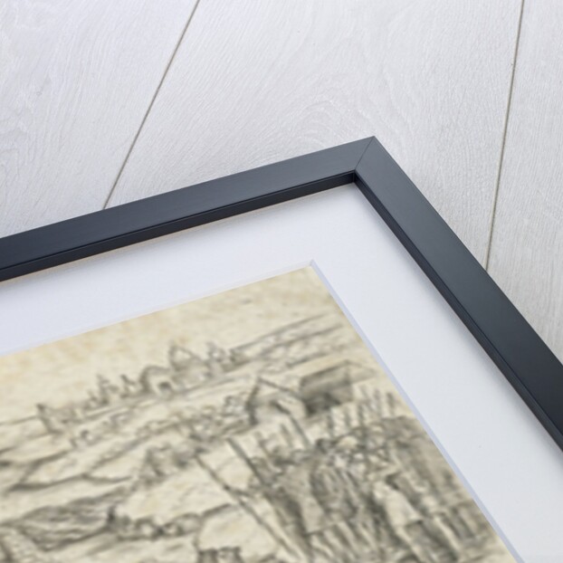 Israelites cross the Jordan by Pieter van der Borcht I