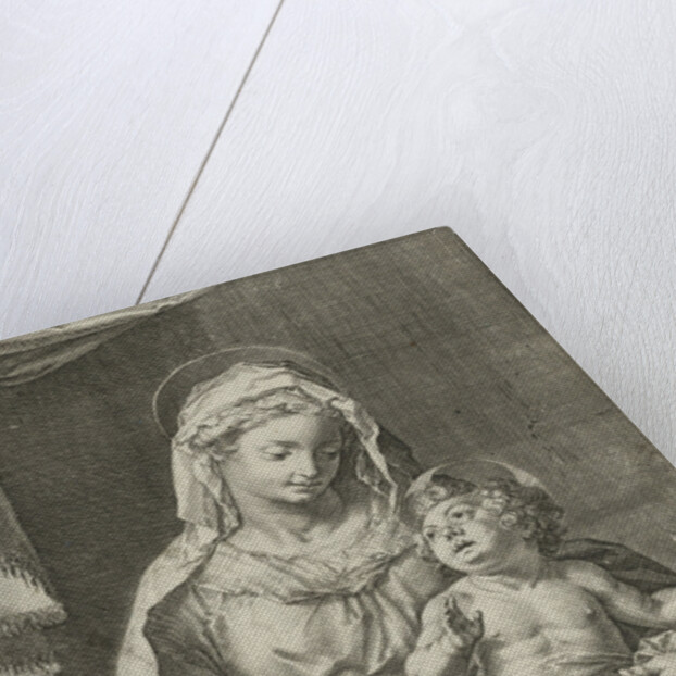 Mary with the Christ child by Raphael Sadeler I