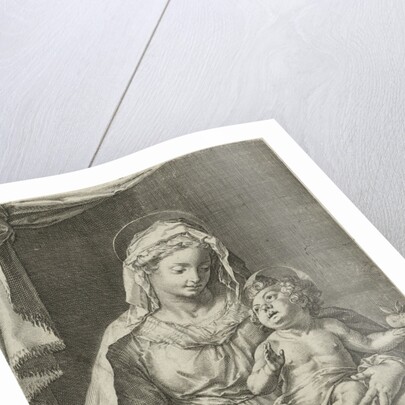 Mary with the Christ child by Raphael Sadeler I