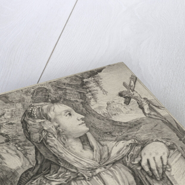 Penitent Mary Magdalene by Jacob Matham