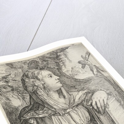 Penitent Mary Magdalene by Jacob Matham