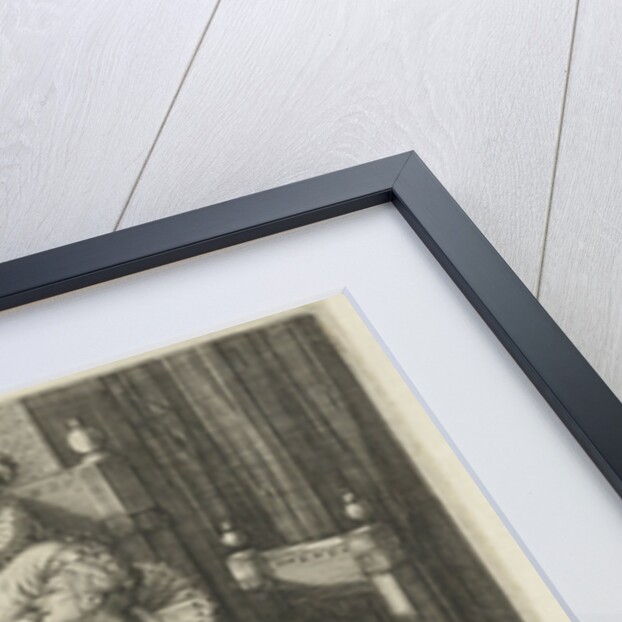 Rich man with two whores by Anonymous