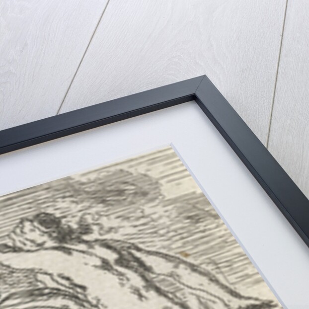 Dancing women and Amor by Catharina Questiers