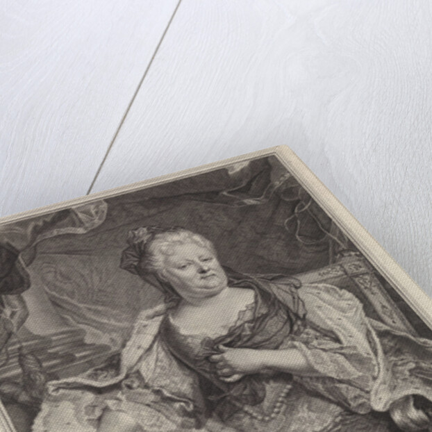 Portrait of Elizabeth Charlotte of the Palatinate, Duchess of Orleans by Louise Magdeleine Horthemels