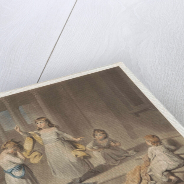 Children play a tragedy by John Raphael Smith