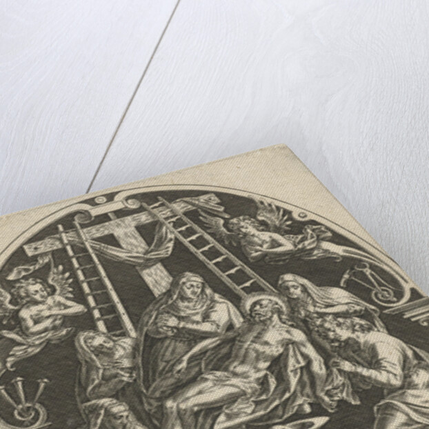 Lamentation of Christ by Johann Sadeler I