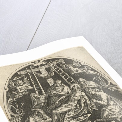 Lamentation of Christ by Johann Sadeler I