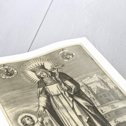 Saint Joan of France by Adriaen Collaert