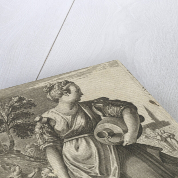 Samaritan woman by Cornelis Kiliaan