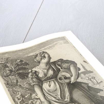 Samaritan woman by Cornelis Kiliaan