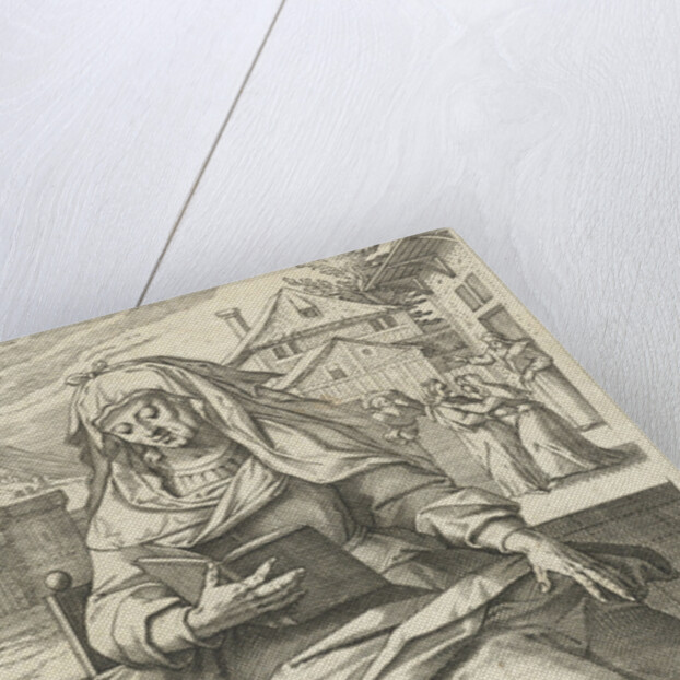 Saint Elizabeth by Cornelis Kiliaan