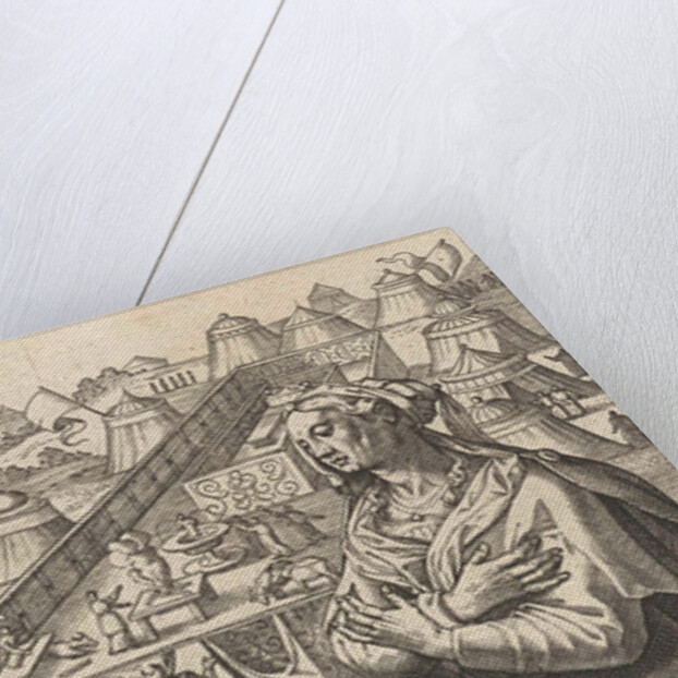 Hanna. Jan Collaert (II) by Cornelis Kiliaan