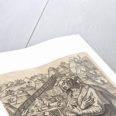 Hanna. Jan Collaert (II) by Cornelis Kiliaan